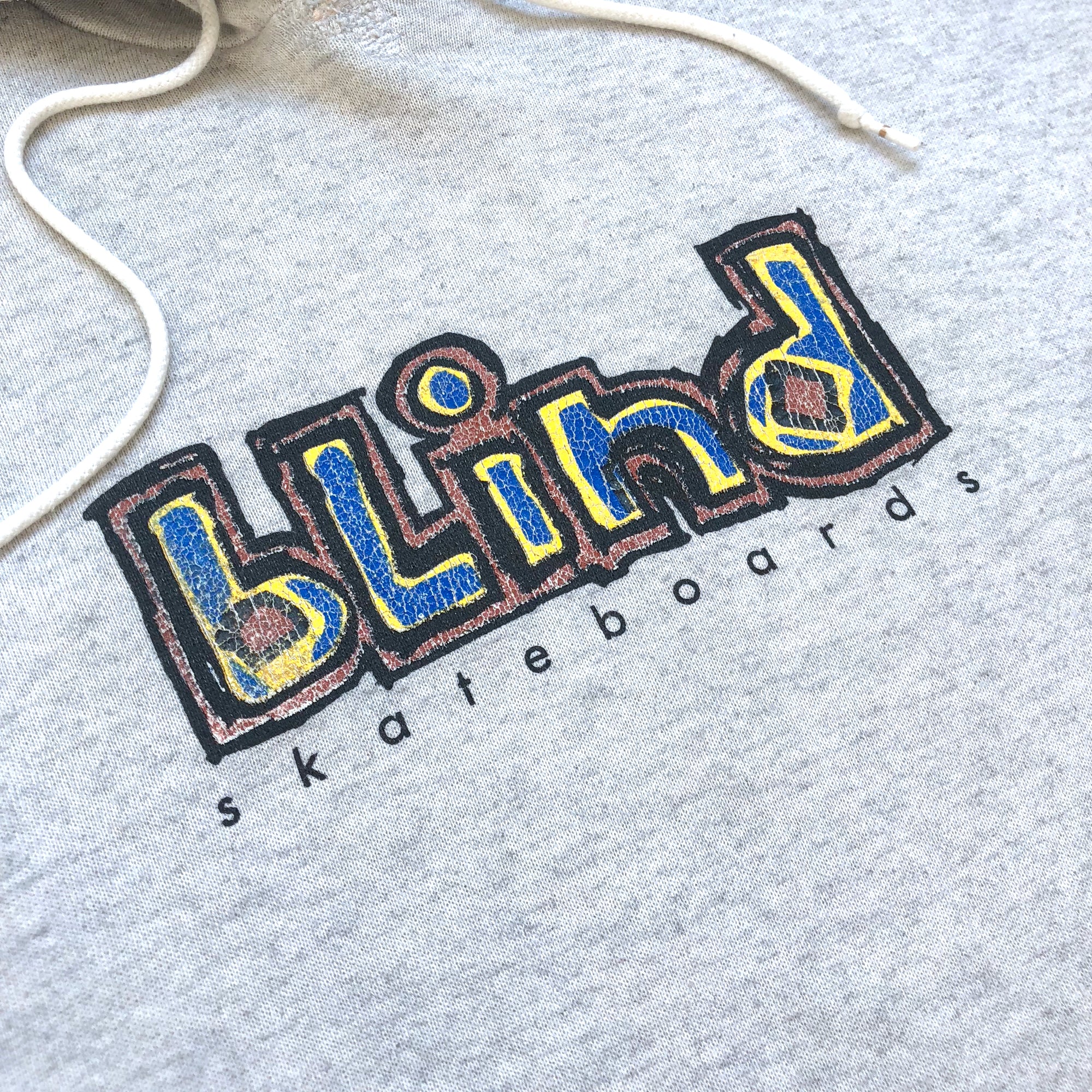 Early 90's Blind Skateboards Logo Hoodie
