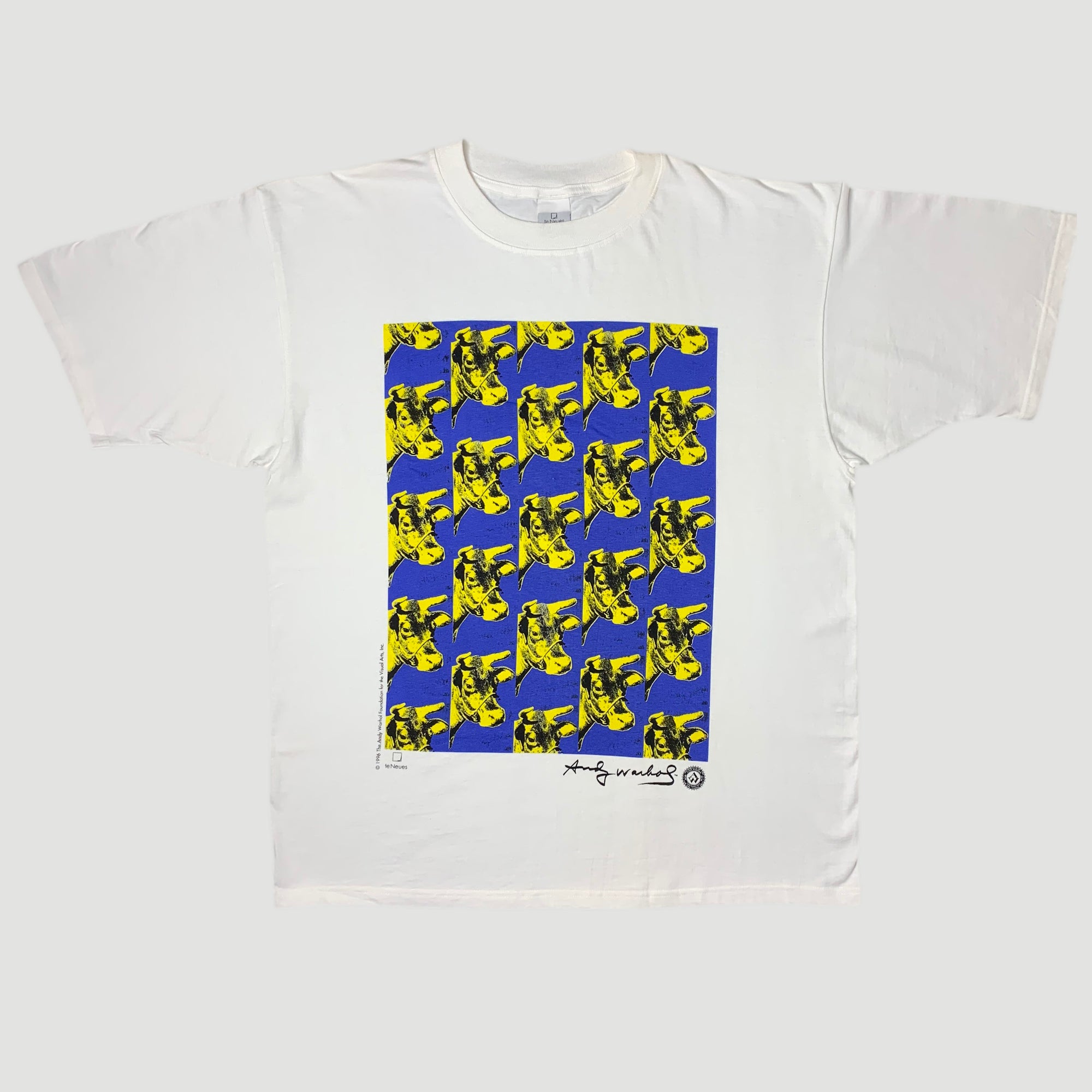 1996 Andy Warhol Foundation Cow T-Shirt