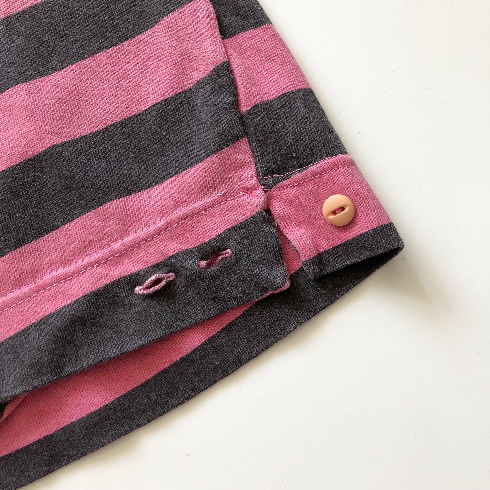 90s Bootleg Hugo Boss Santa Monica Striped T-Shirt