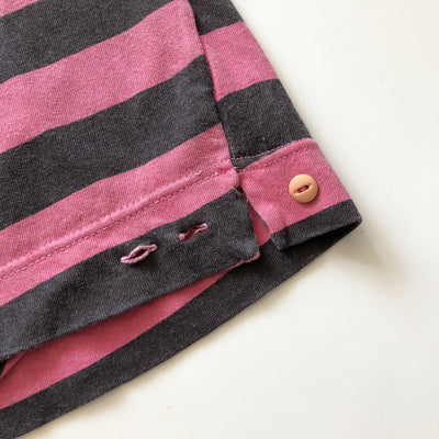 90s Bootleg Hugo Boss Santa Monica Striped T-Shirt