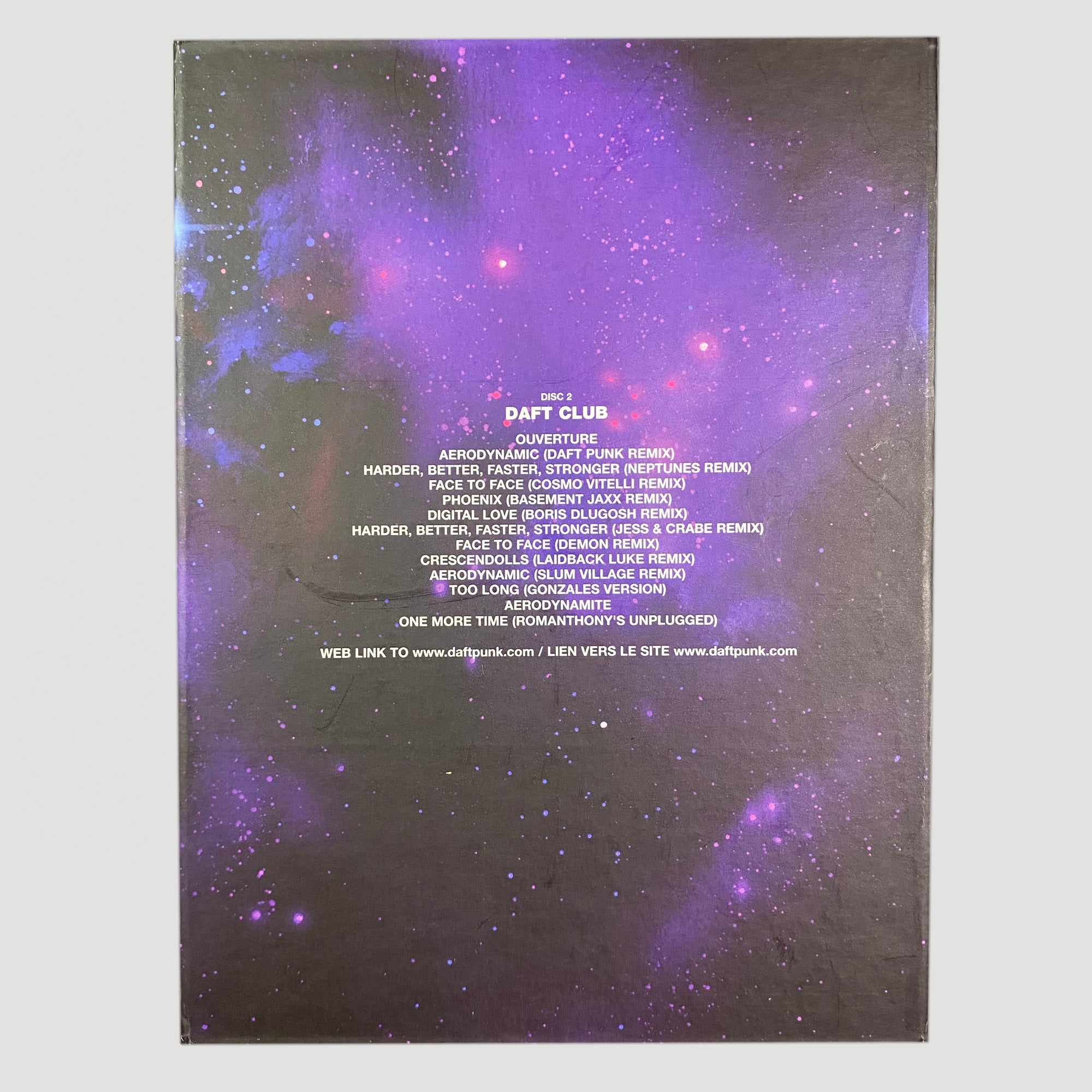 2003 Daft Punk Interstella 5555 Ltd.Ed. CD/DVD Boxset