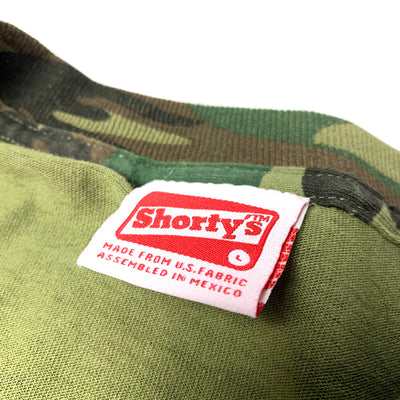Late 90's Shorty's 'S' Sleeve Camo T-Shirt
