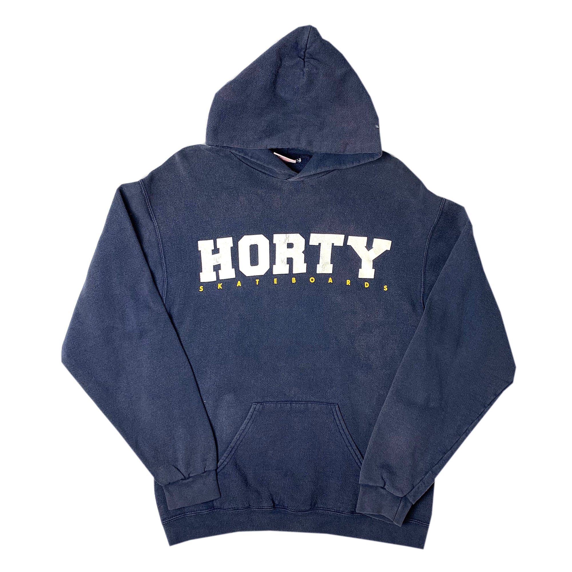 90's Shorty's 'S' Sleeve Navy Hoodie