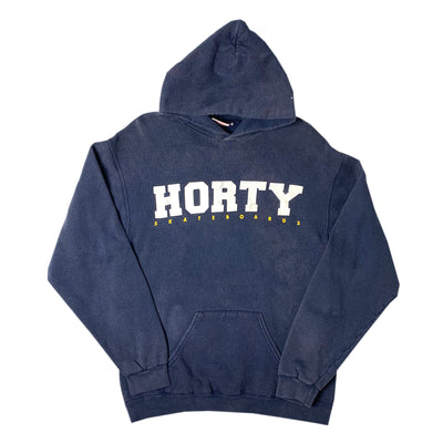 90's Shorty's 'S' Sleeve Navy Hoodie