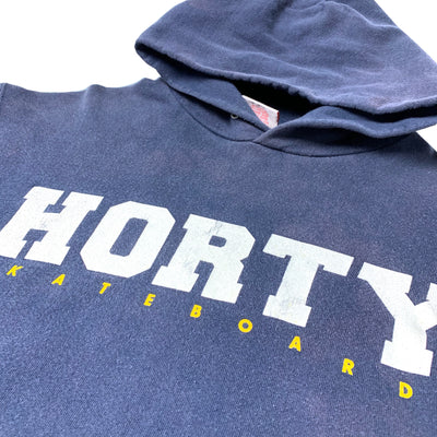 90's Shorty's 'S' Sleeve Navy Hoodie