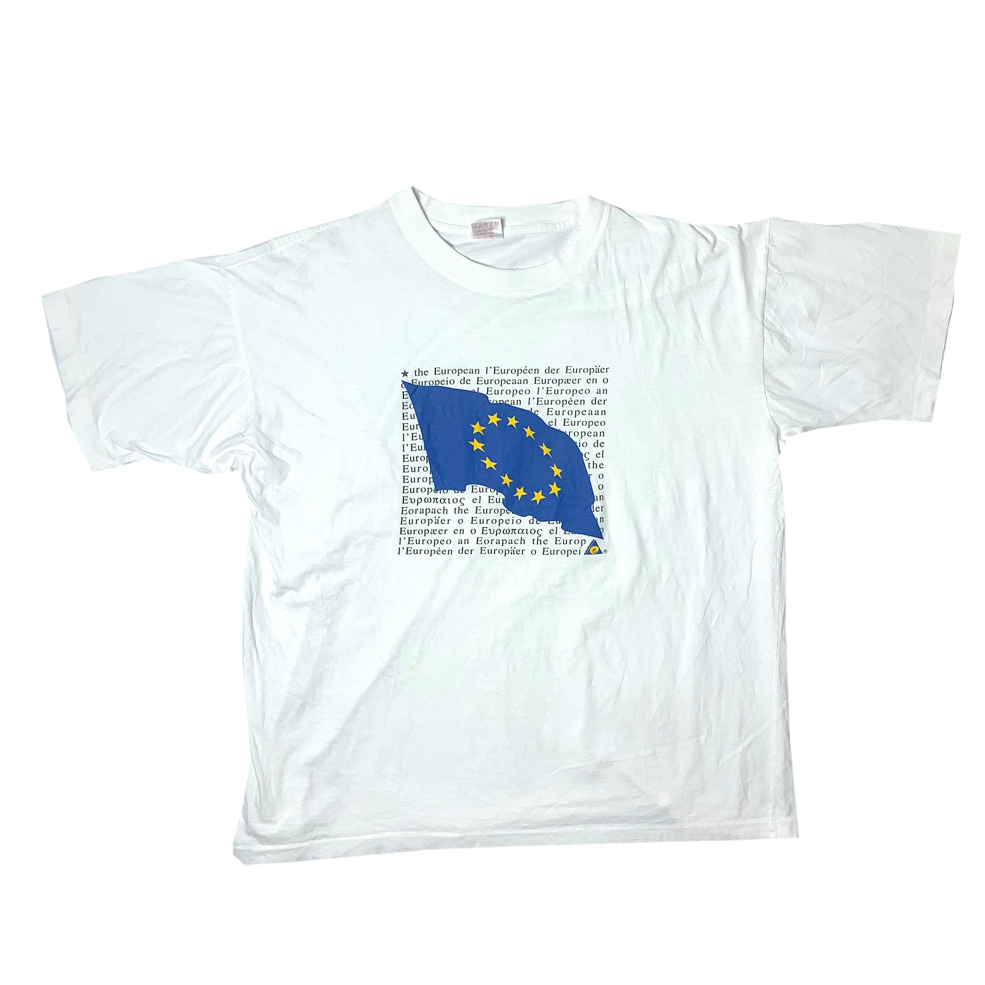 Mid 90's EU Flag Graphic T-Shirt
