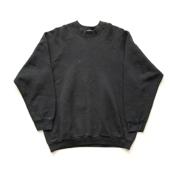 \"90s fruits\" sweatshirt XL USA製 black Sweatshirt XL Vintage USA Santa Vtg 90s Fruit Of The Loom
