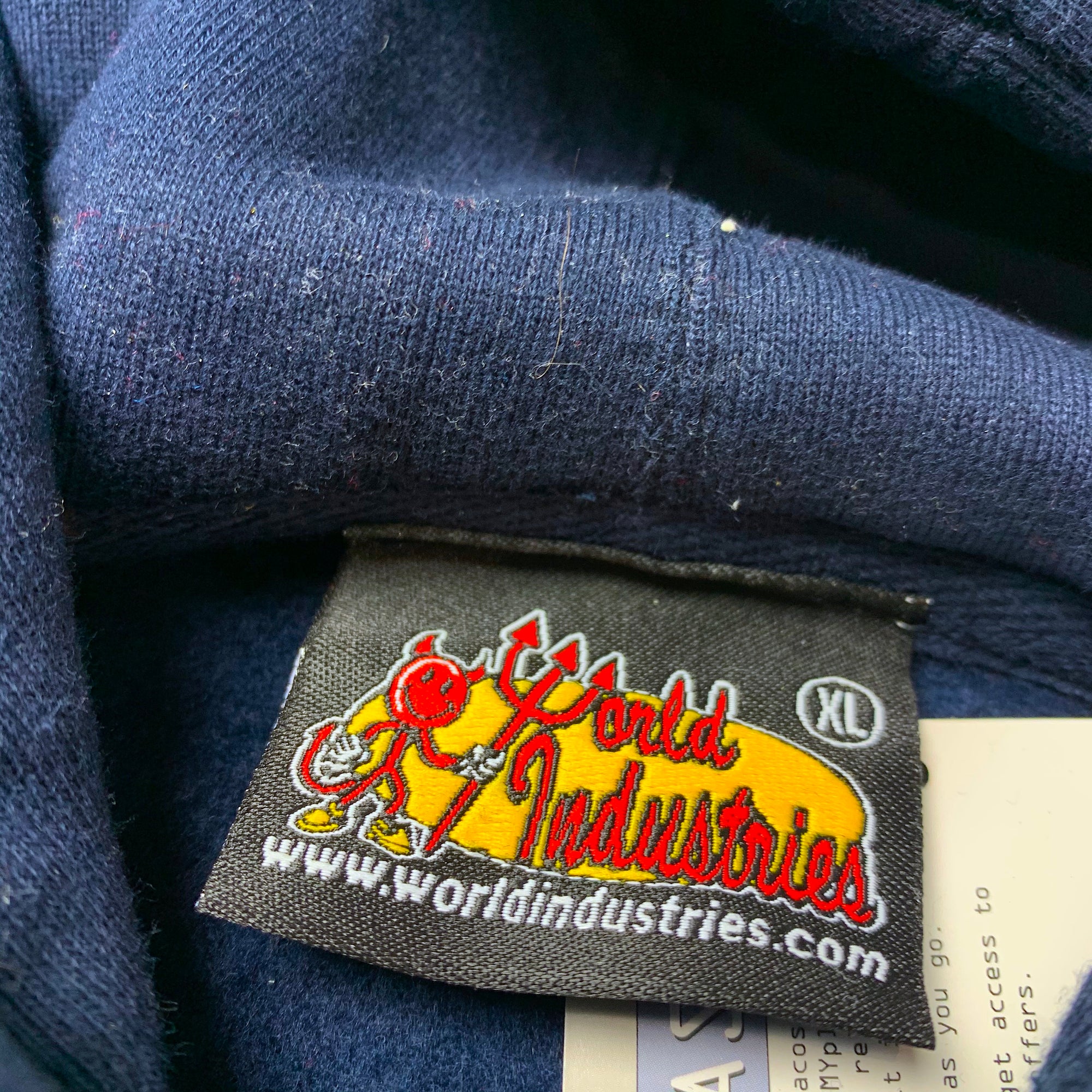 Early 00's World Industries University Hoodie