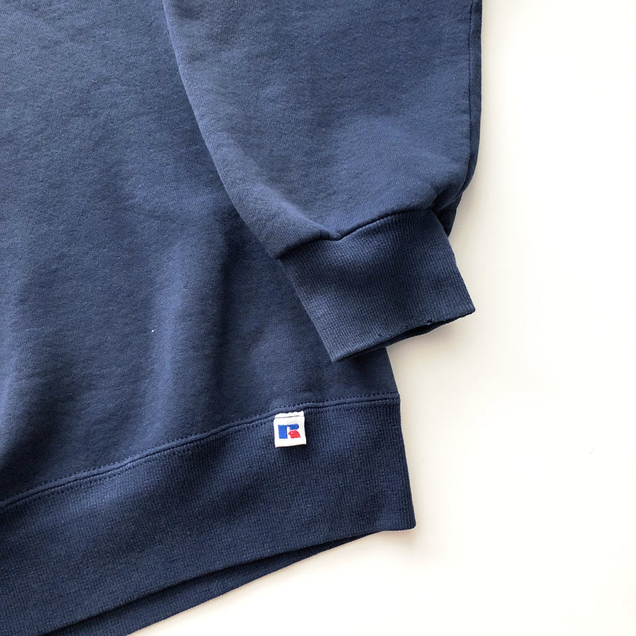 90s Russell Athletic Navy Pullover Sweatshirt