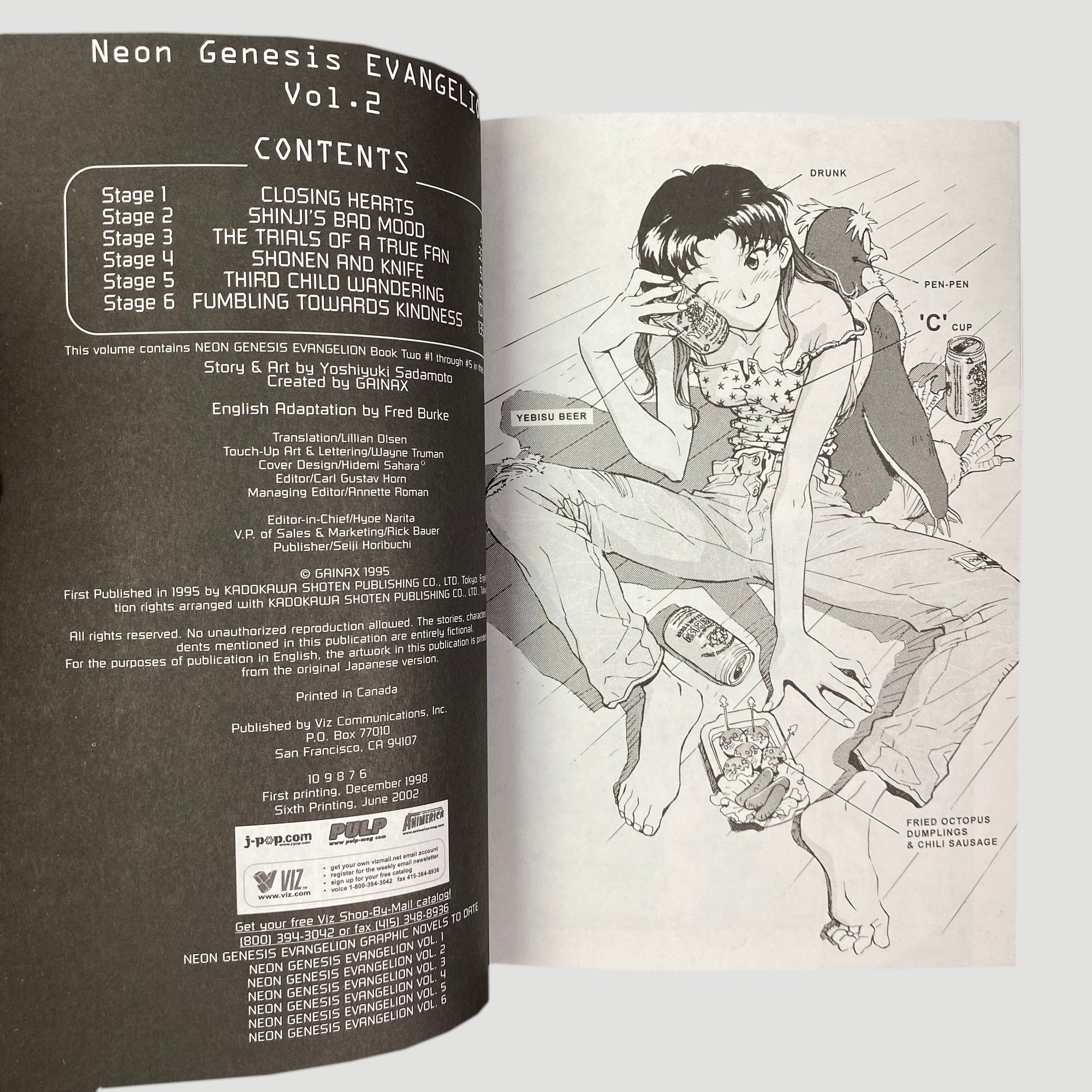 2002 Neon Genesis Evangelion Vol 2.