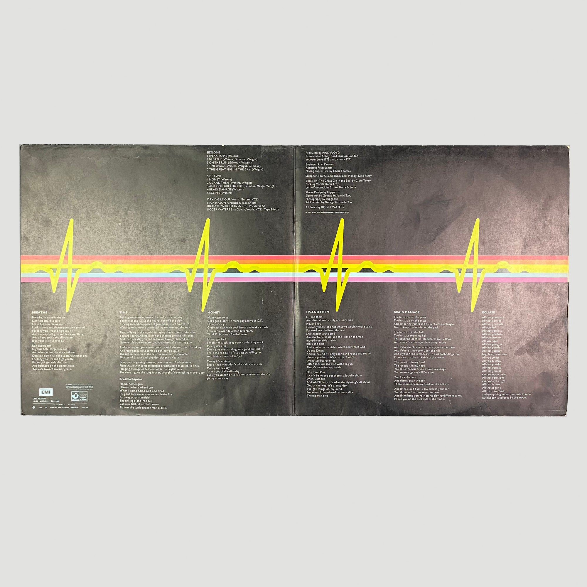 70's Pink Floyd Dark Side of the Moon LP