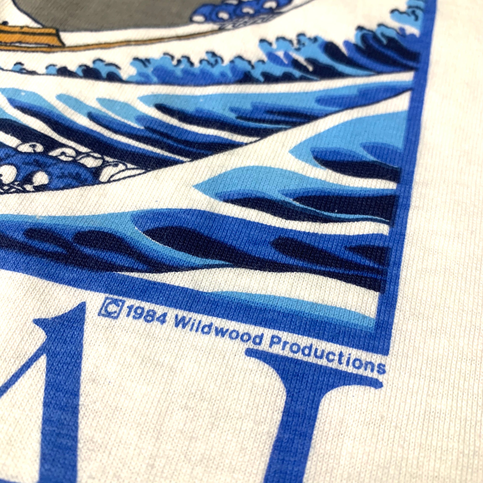 1984 Hokusai Great Wave T-Shirt
