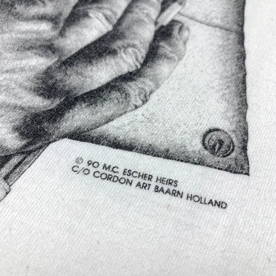 1990 MC Escher all over print T-Shirt