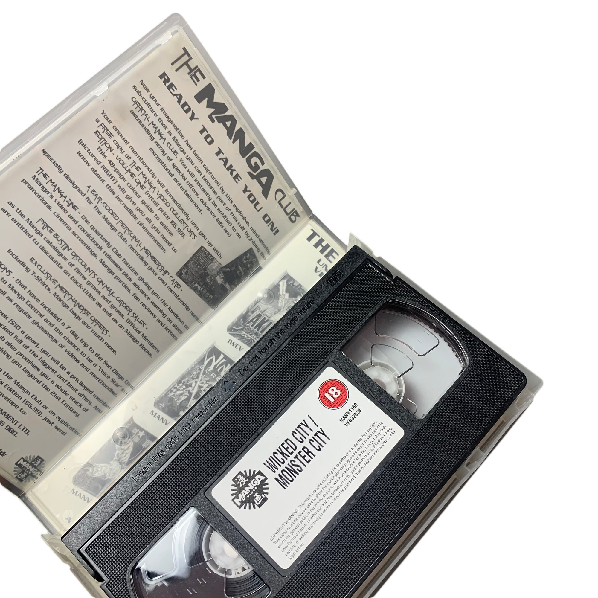 1994 Wicked City + Monster City VHS