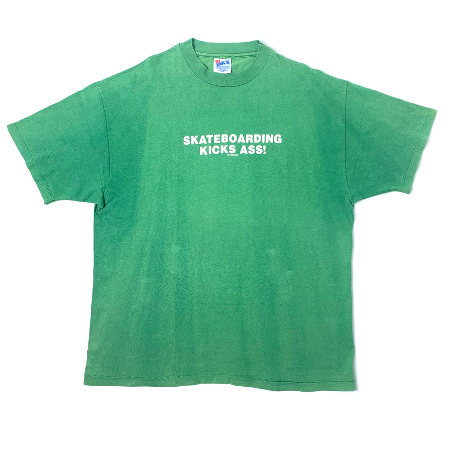 90's Toy Machine Skateboarding Kicks Ass T-Shirt