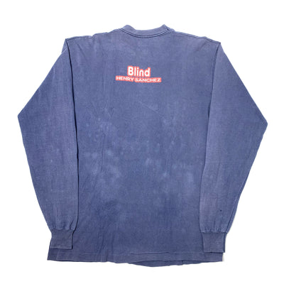 Early 90's Blind Henry Sanchez Buckethead LS T-Shirt