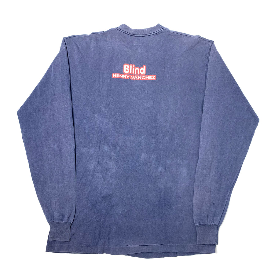 Early 90's Blind Henry Sanchez Buckethead LS T-Shirt