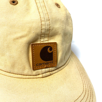 90's Carhartt Camel Denim Velcro-back