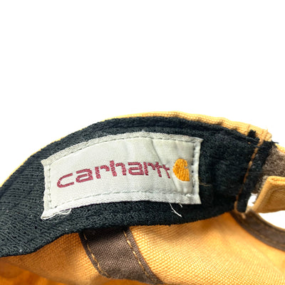 90's Carhartt Camel Denim Velcro-back
