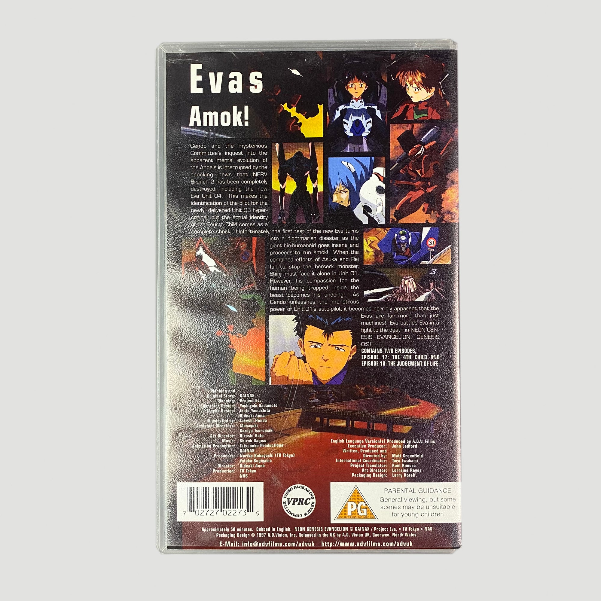 90's Neon Genesis 0.9 VHS