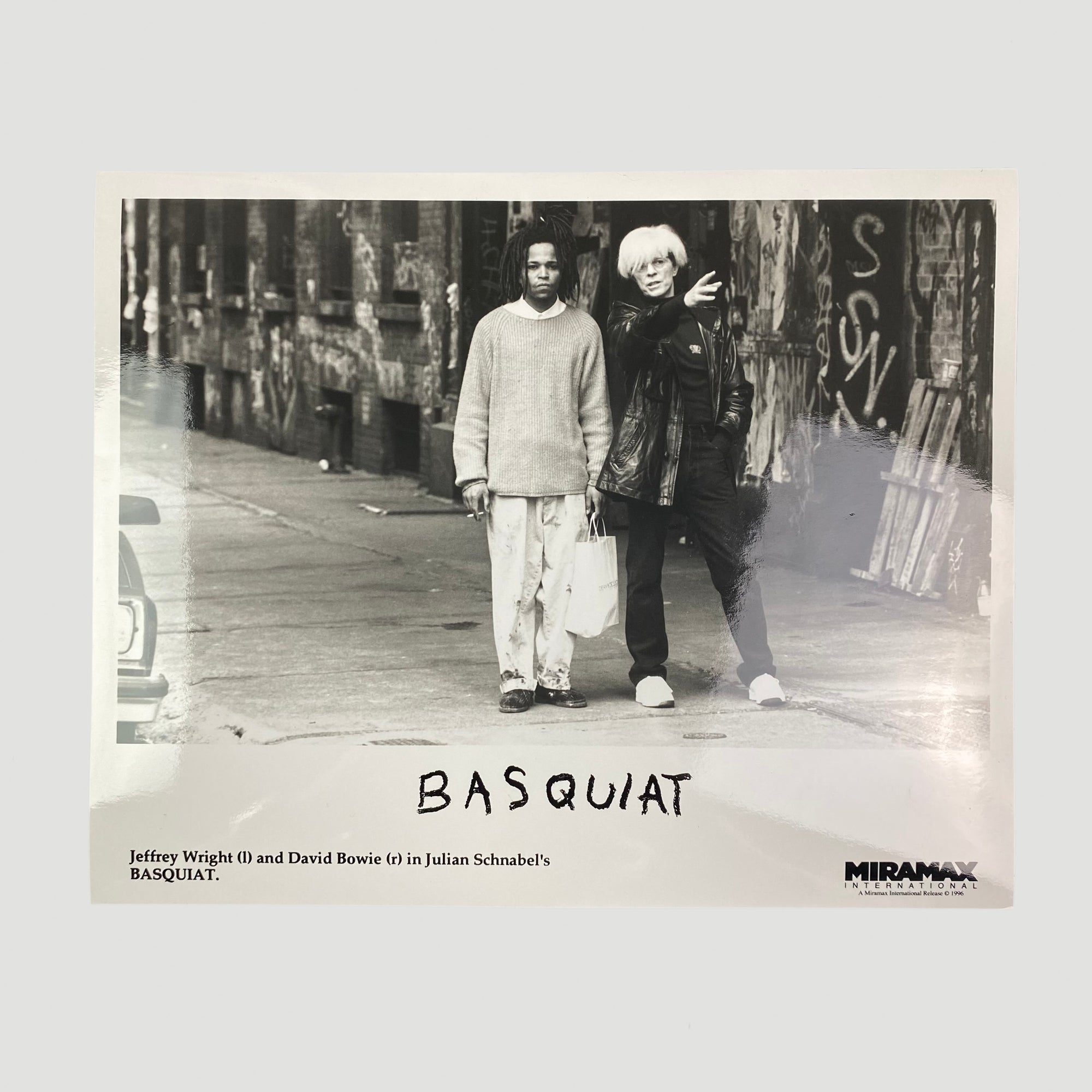 1996 Basquiat Press Photo