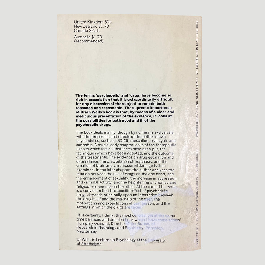 70's Psychedelic Drugs: Psychological Medical & Social Issues