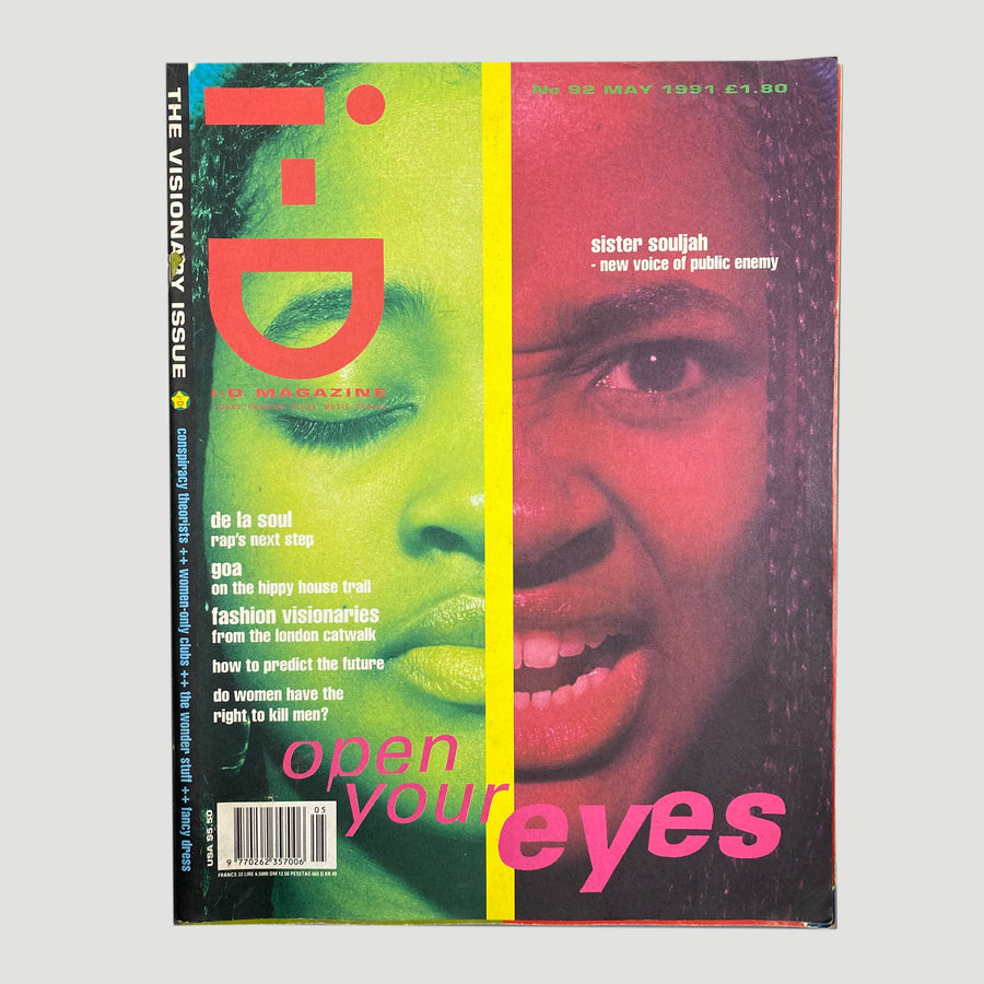 1991 i-D Magazine Open Your Eyes Issue