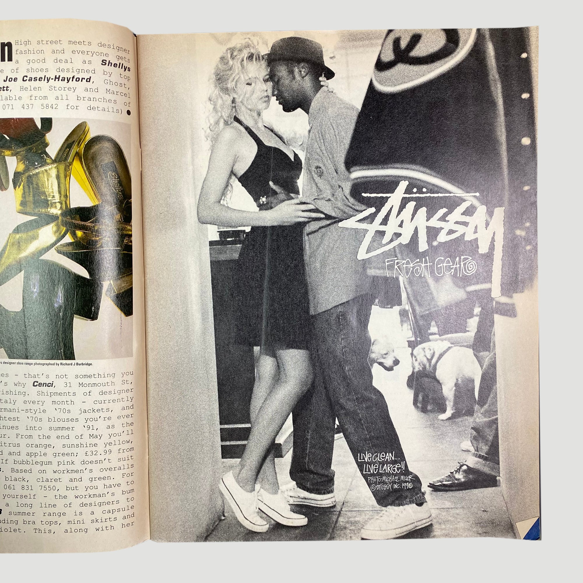 1991 i-D Magazine Open Your Eyes Issue