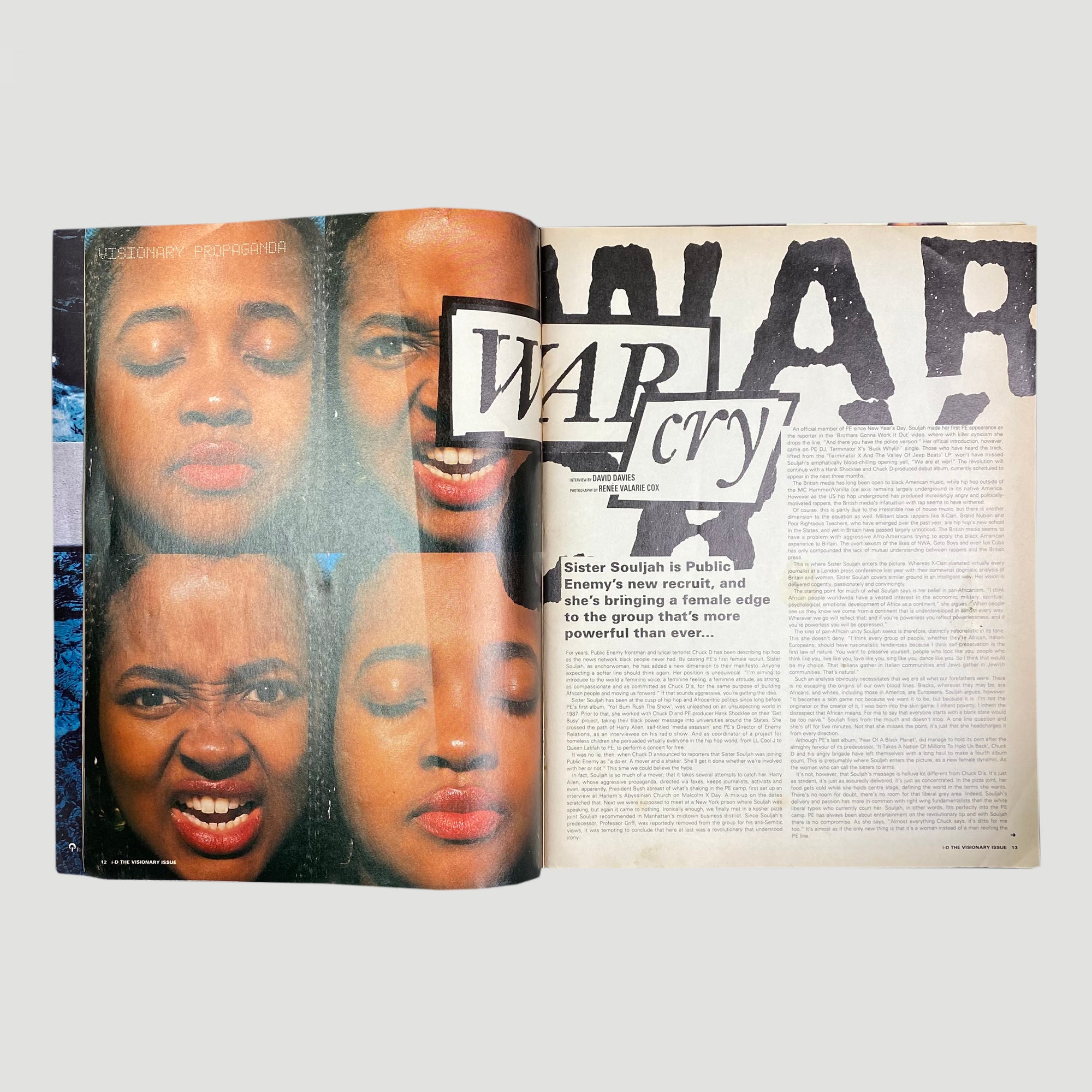 1991 i-D Magazine Open Your Eyes Issue