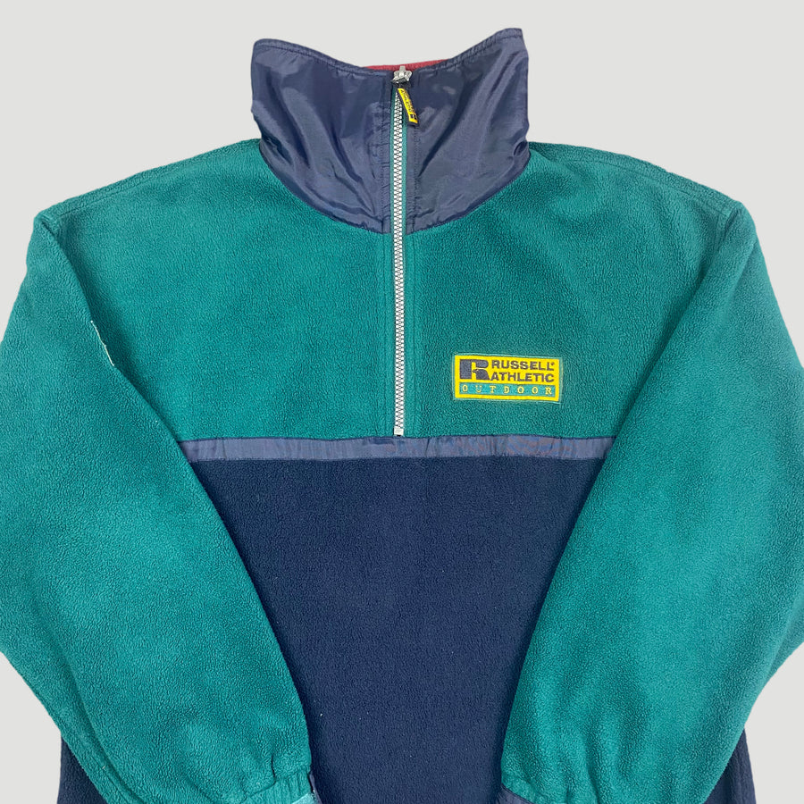 90's Russell Athletic 1/4 Zip Fleece