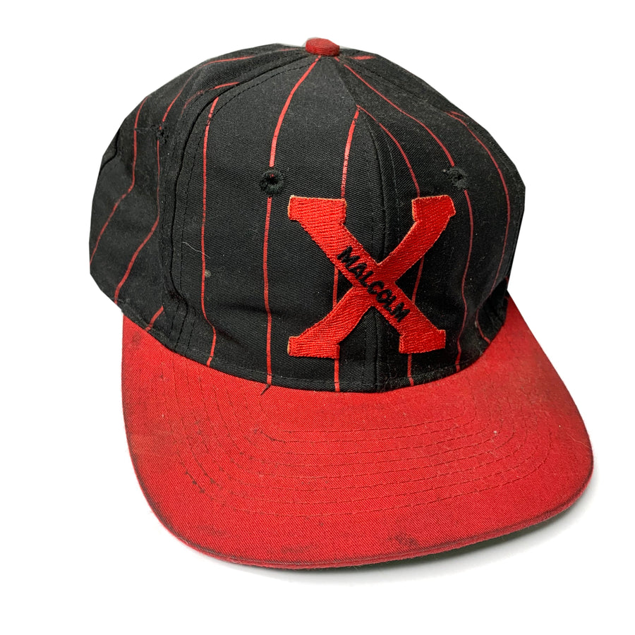 Early 90's Malcolm X Baseball Snapback Cap