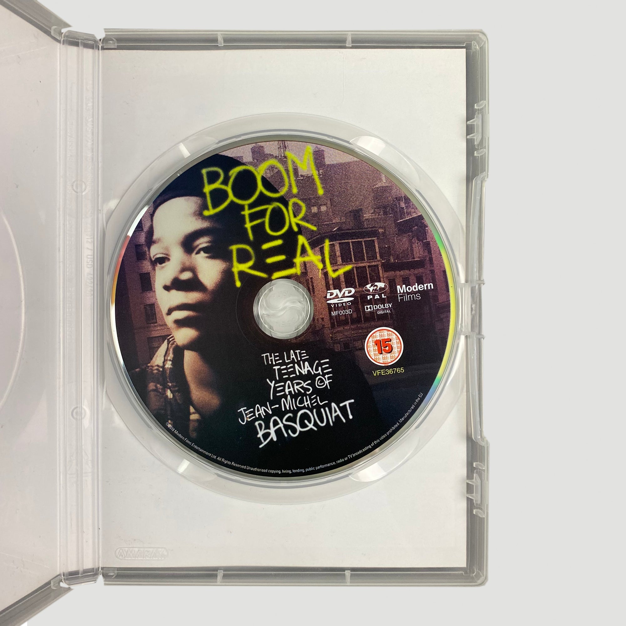 2018 Jean-Michel Basquiat Boom for Real DVD