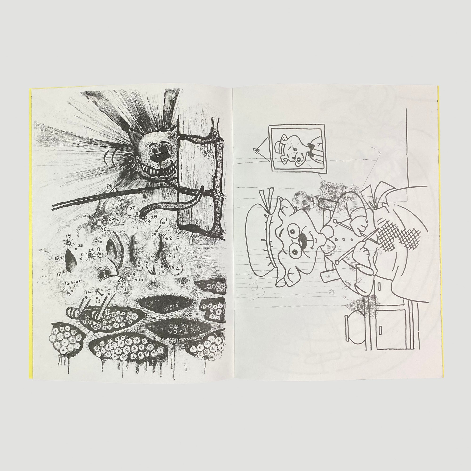 2010 Chapman Brothers Jake & Dino's Colouring Book