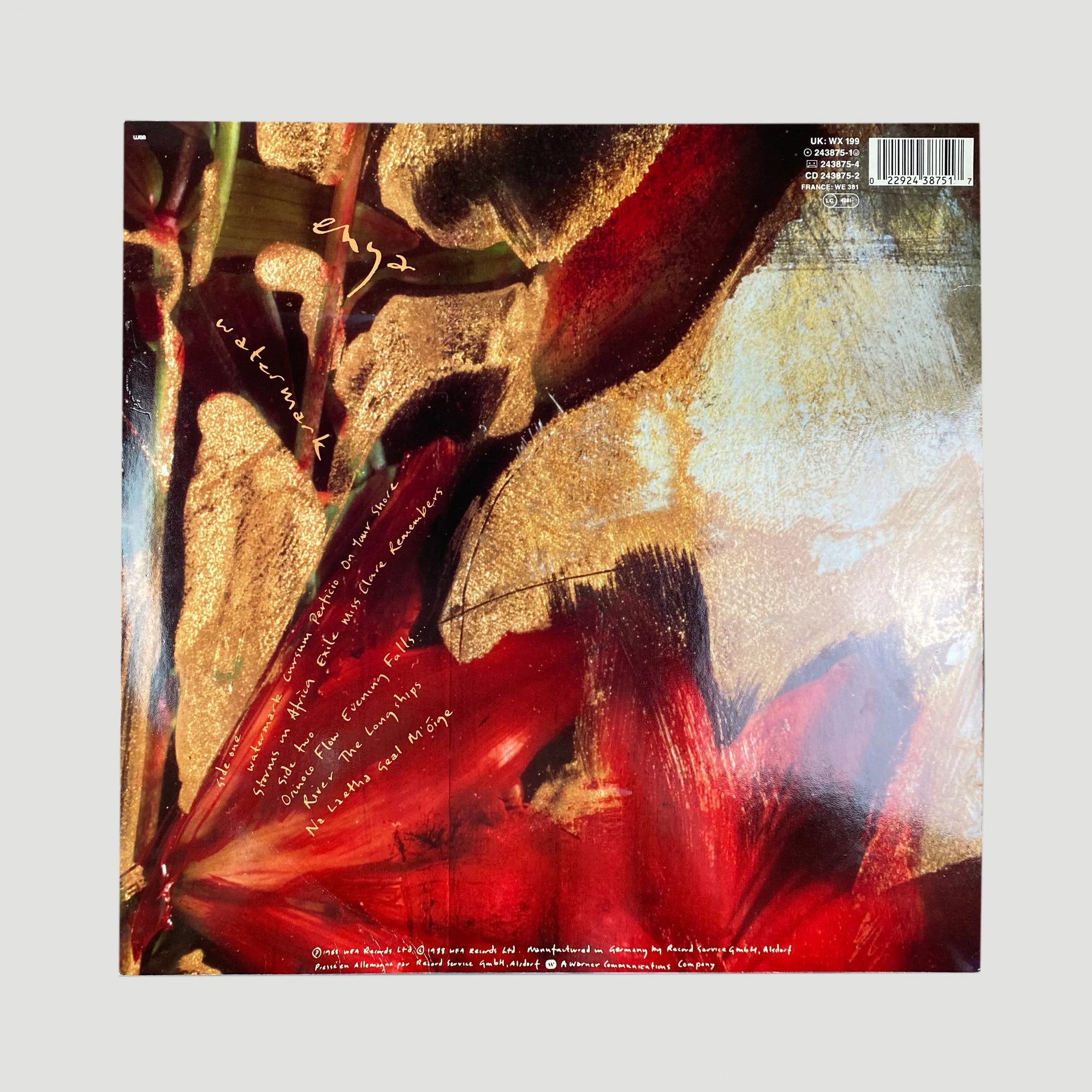 1988 Enya Watermark LP