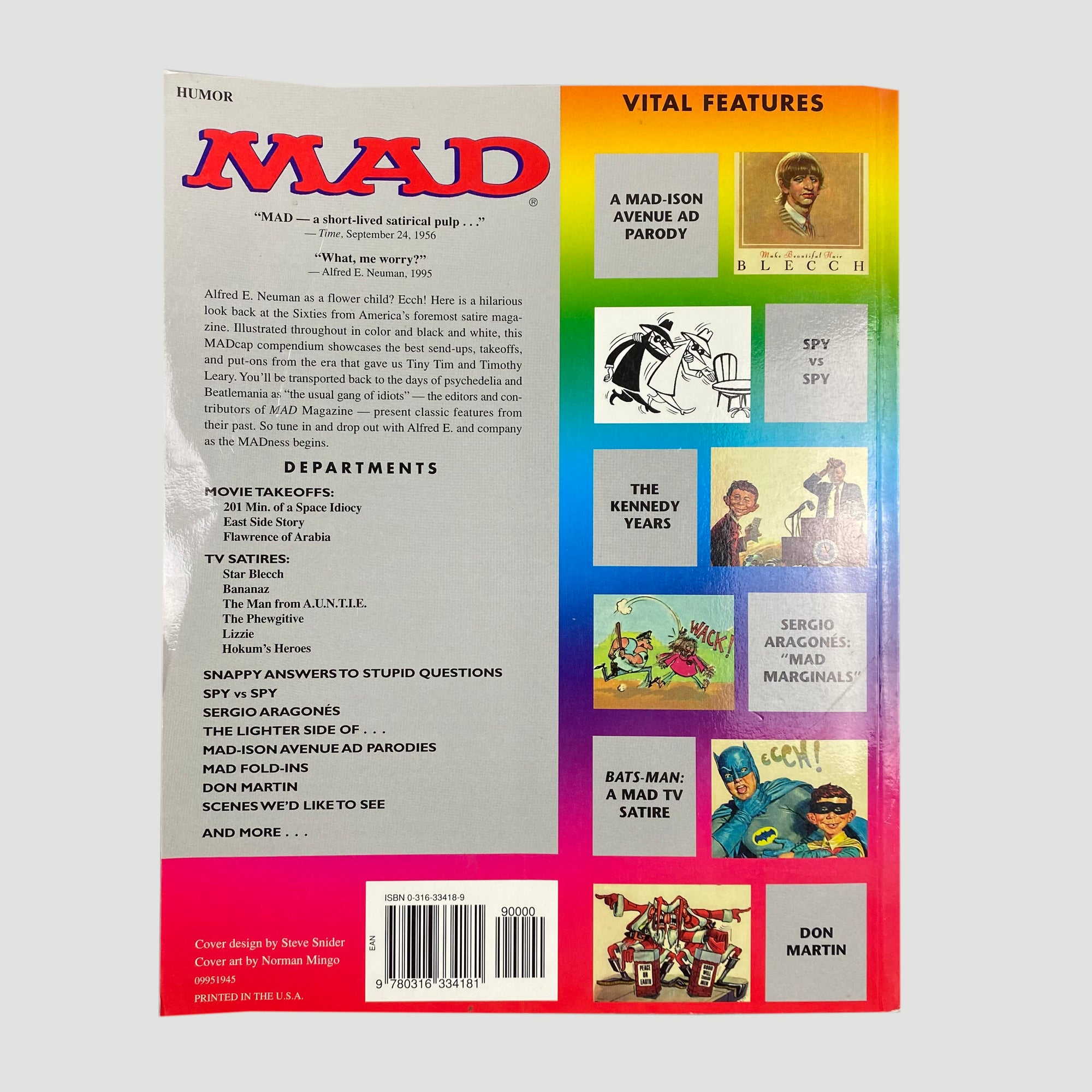 1995 MAD About the Sixties