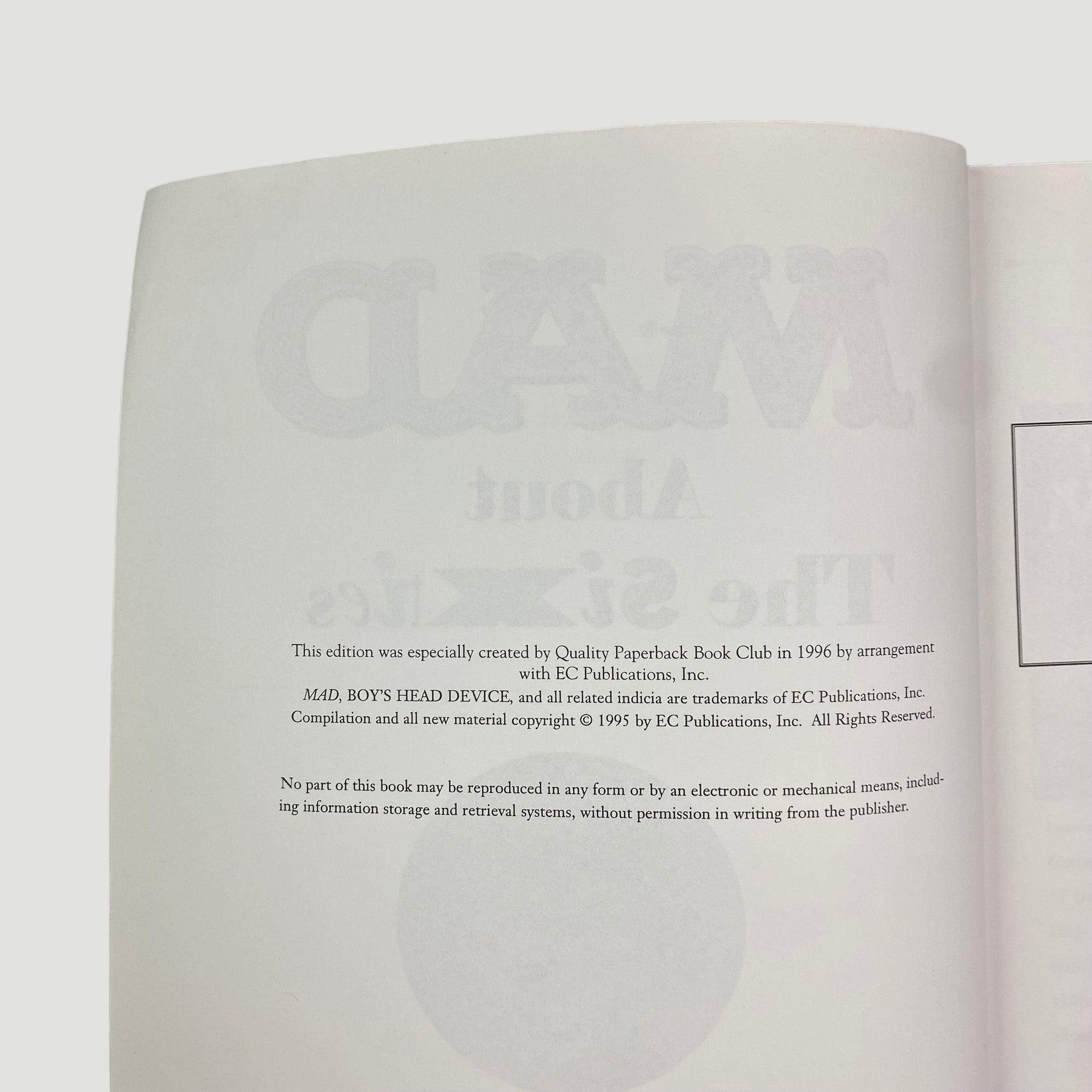 1995 MAD About the Sixties