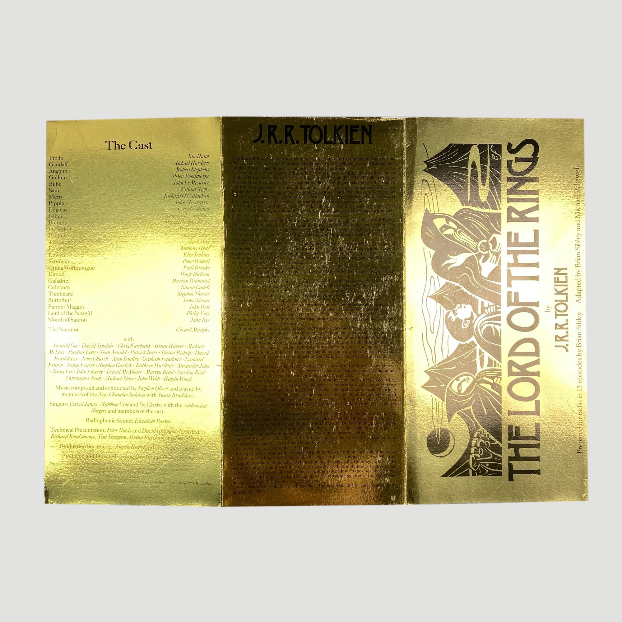 1987 Lord of the Rings Cassette Boxset