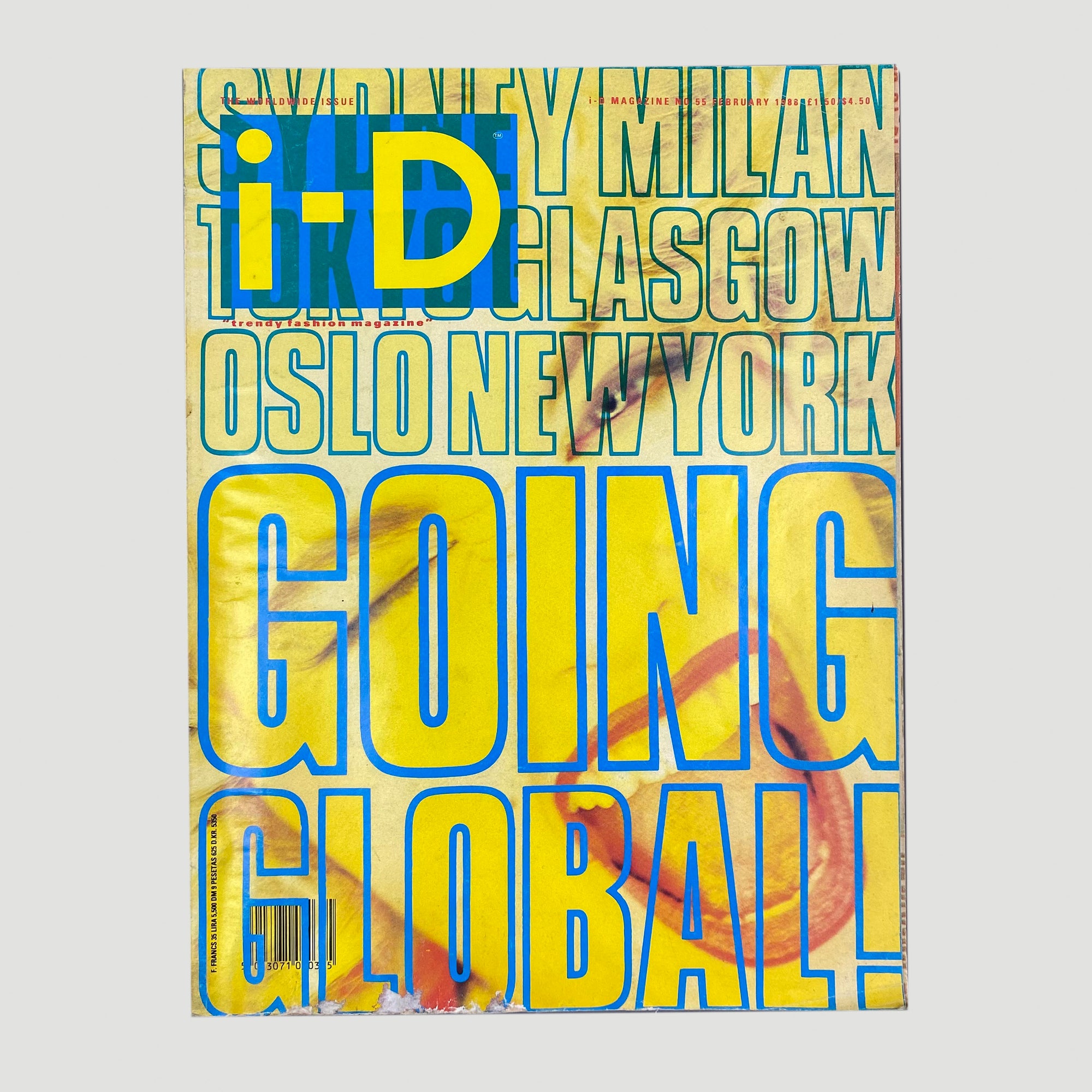 1988 i-D magazine Going Global