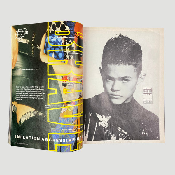 Them magazine 2014年冬号 No.009 Vtg 90s Y2k Platinum Fubu Muhammad Ali Oversized Denim