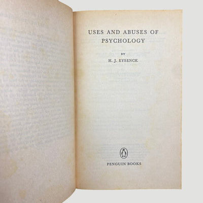 70's Pelican Uses and Abuses of Psychology