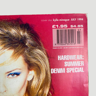 i-D Magazine Kylie Minogue 1994