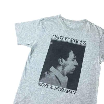 Early 00’s Andy Warhol's Most Wanted Man T-Shirt