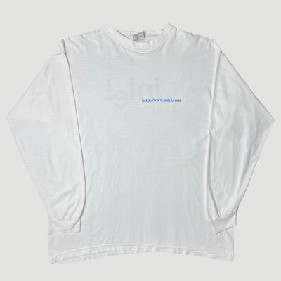 Late 90's Intel Long Sleeve T-Shirt