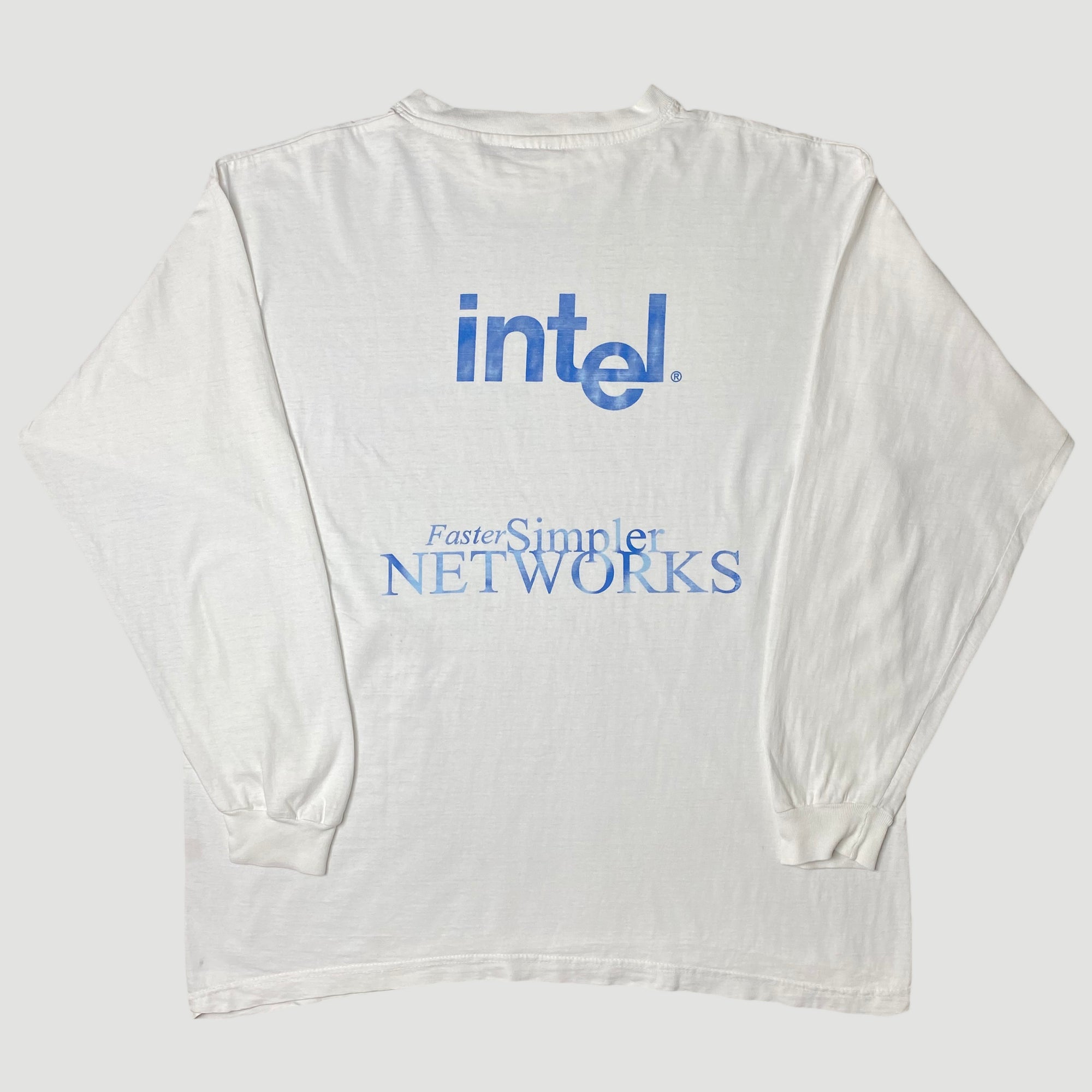 Late 90's Intel Long Sleeve T-Shirt