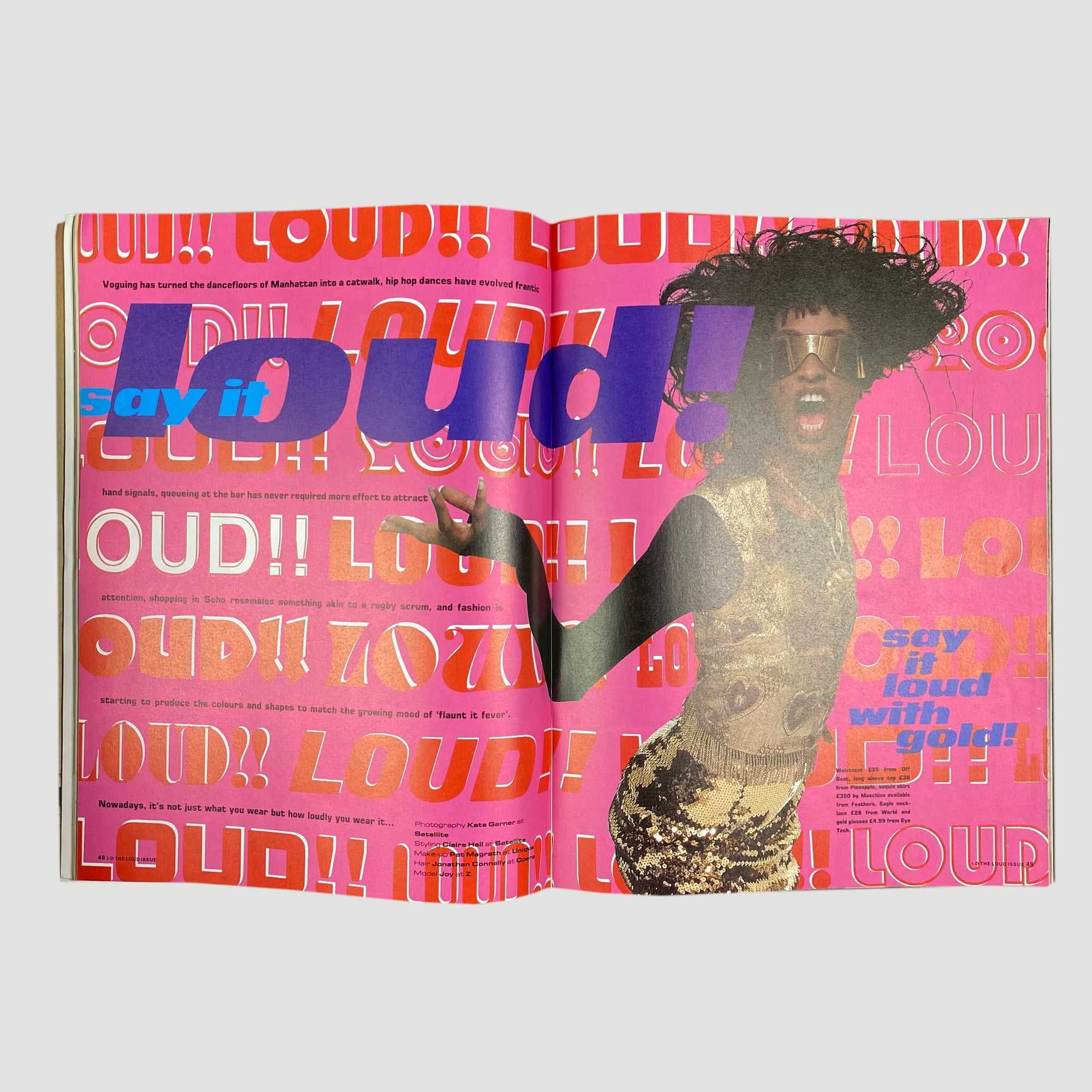 i-D Magazine Say It Loud! 1989