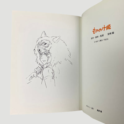 90's Princess Mononoke Postcard Set