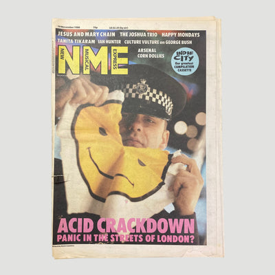 1988 NME 'Acid Crackdown' Issue