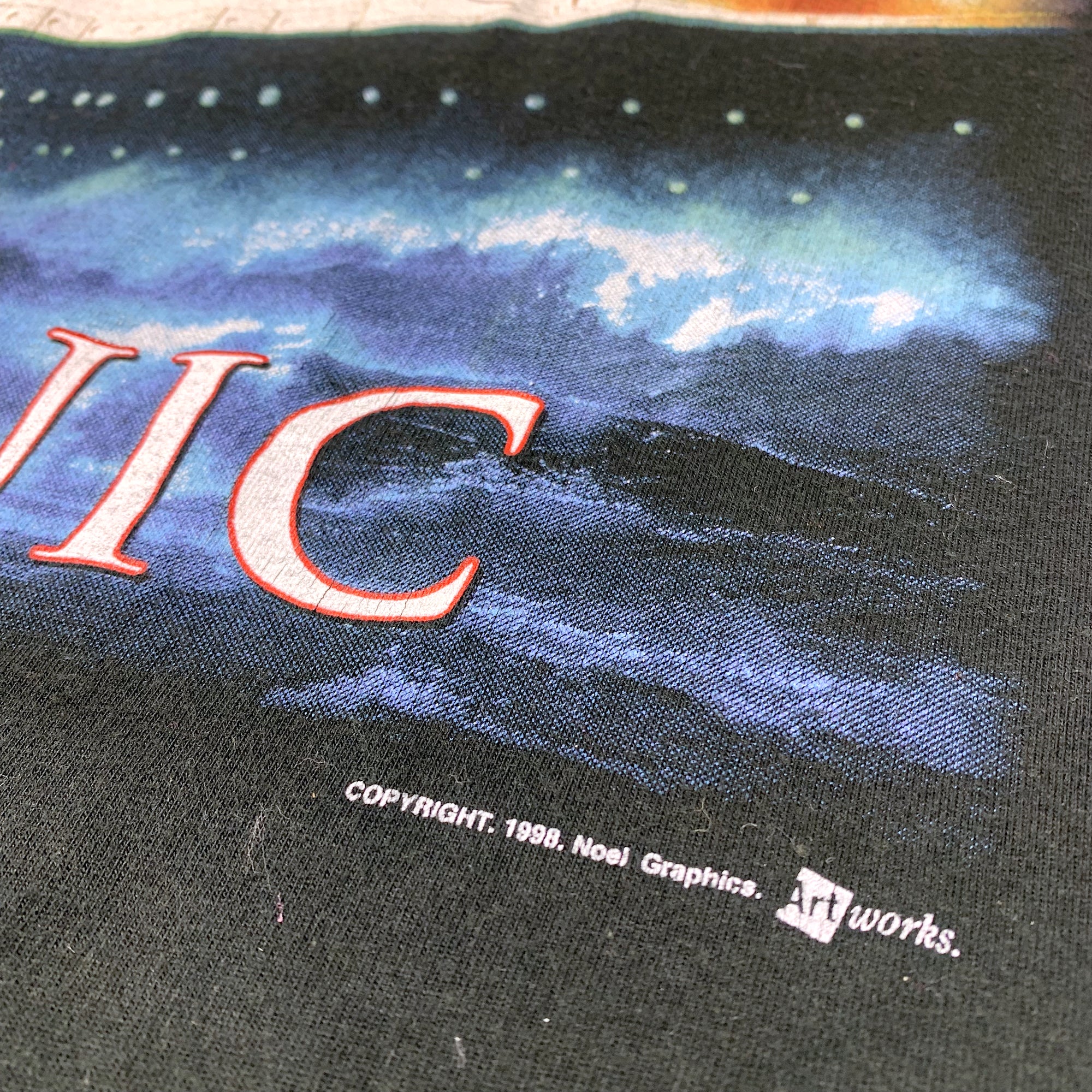 1998 Titanic Promo Rose & Jack T-Shirt