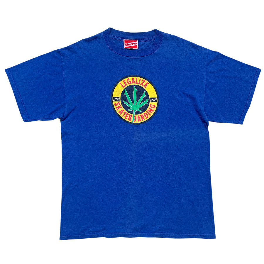 90's Shortys Legalize Skateboarding T-Shirt