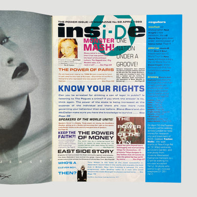 1989 i-D Magazine Postive Power
